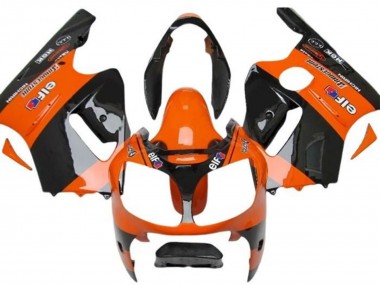 Affordable 2002-2006 Kawasaki ZX12R Motorcycle Fairings - Orange Black Elf Bridgestone Australia