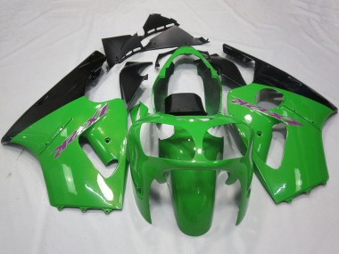 Affordable 2002-2006 Kawasaki ZX12R Motorcycle Fairings - Green Black Purple Australia