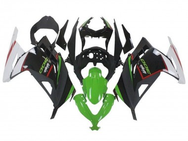 Affordable 2013-2017 Kawasaki EX300 Motorcycle Fairings - White Red Green Black Australia