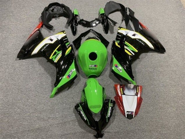 2013-2024 Kawasaki EX300 Motorcycle Fairings - Green Black White Yellow Red Australia