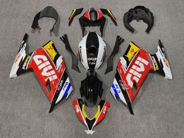 Affordable 2013-2017 Kawasaki EX300 Motorcycle Fairings - White Red Yellow Blue Black Givi Australia