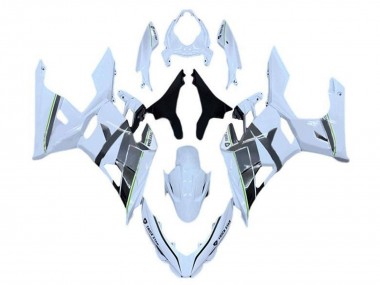 Affordable 2018-2024 Kawasaki Ninja 400 Motorcycle Fairings - White Grey Black Green Australia