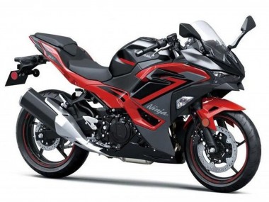 Affordable 2024-2025 Kawasaki Ninja 500 EX500R Motorcycle Fairings - Black Red Grey Australia