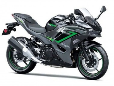 Affordable 2024-2025 Kawasaki Ninja 500 EX500R Motorcycle Fairings - Black Grey Green Australia