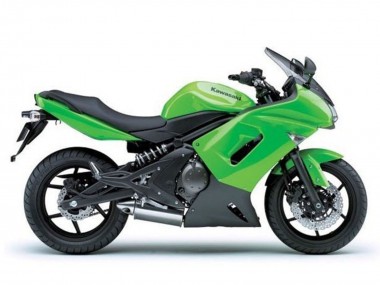 Affordable 2006-2008 Kawasaki Ninja 650 EX650 Motorcycle Fairings - Green Matte Black Australia