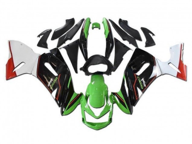 2006-2008 Kawasaki Ninja 650 EX650 Motorcycle Fairings - Green Black White Red Australia