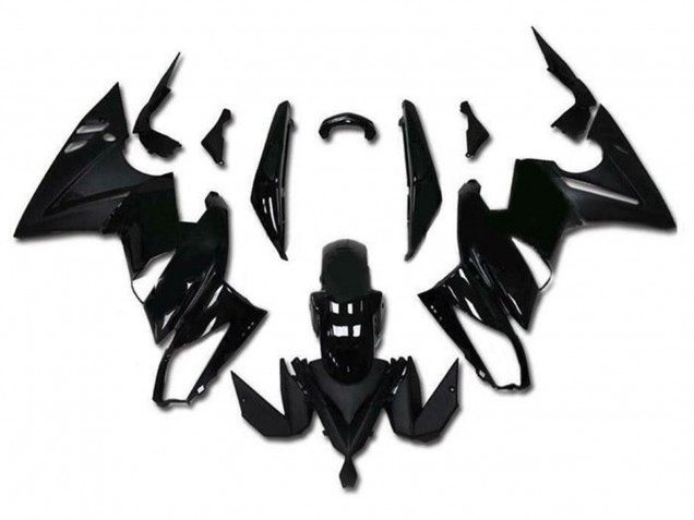 2009-2011 Kawasaki Ninja 650 EX650 Motorcycle Fairings - Glossy Black Matte Black Australia