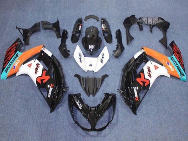 2012-2016 Kawasaki Ninja 650 EX650 Motorcycle Fairings - Glossy Black White Orange Blue Red Australia