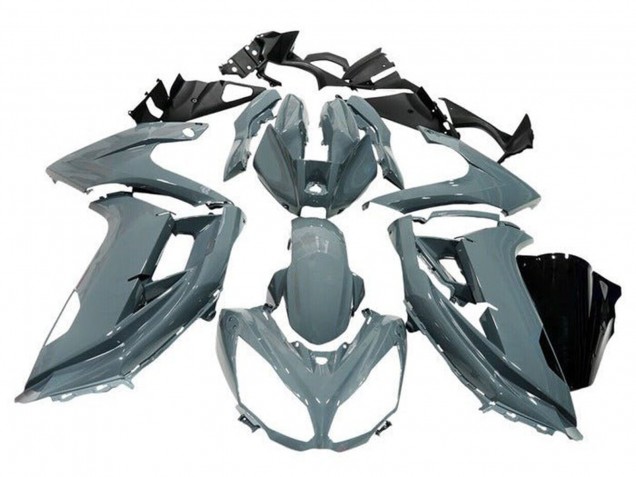 2012-2016 Kawasaki Ninja 650 EX650 Motorcycle Fairings - Grey Australia
