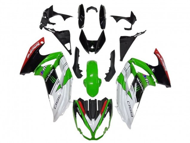 2012-2016 Kawasaki Ninja 650 EX650 Motorcycle Fairings - White Green Black Red Monster Australia