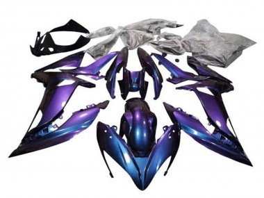 Affordable 2017-2019 Kawasaki Ninja 650 EX650 Motorcycle Fairings - Purple Blue Chameleon Australia