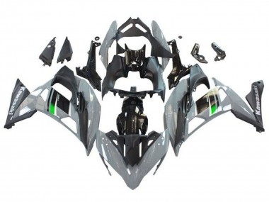 Affordable 2017-2019 Kawasaki Ninja 650 EX650 Motorcycle Fairings - Grey Black Green Australia