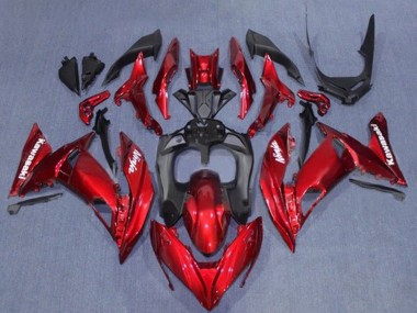 Affordable 2017-2019 Kawasaki Ninja 650 EX650 Motorcycle Fairing - Red Black White Australia