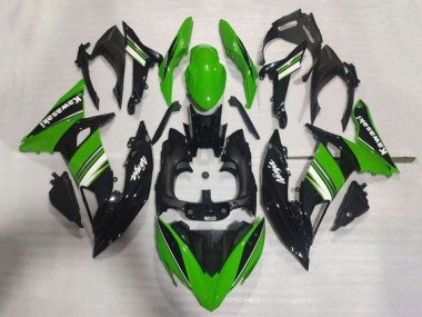 Affordable 2017-2019 Kawasaki Ninja 650 EX650 Motorcycle Fairings - Green Black White Australia