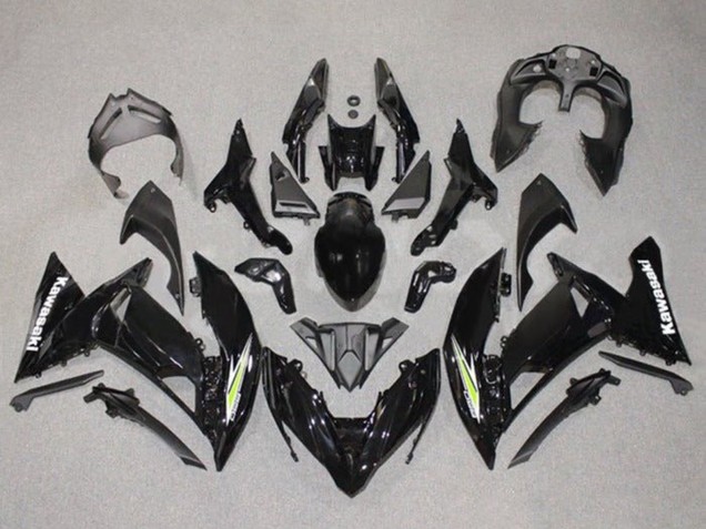 2017-2019 Kawasaki Ninja 650 EX650 Motorcycle Fairings - Black White Green White Australia
