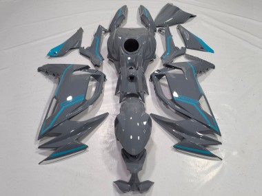 Affordable 2020-2024 Kawasaki Ninja 650 EX650 Motorcycle Fairings - Grey Blue Australia