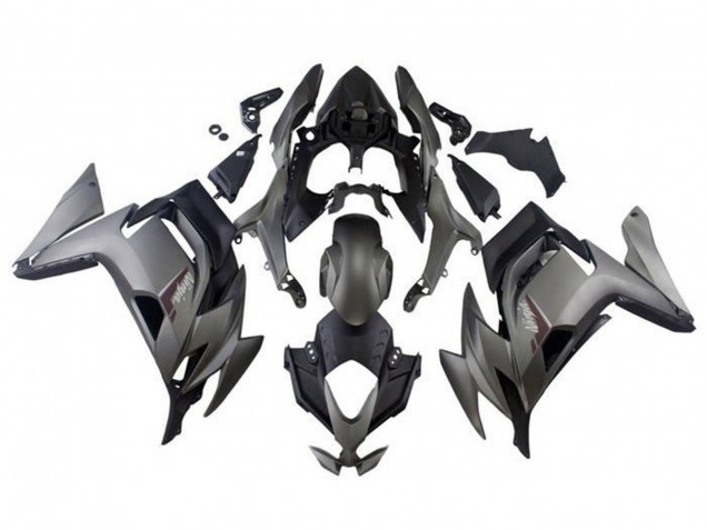 2020-2024 Kawasaki Ninja 650 EX650 Motorcycle Fairings - Matte Grey Matte Black Australia