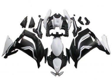 Affordable 2020-2024 Kawasaki Ninja 650 EX650 Motorcycle Fairings - White Matte Black Australia