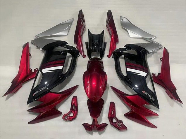 2020-2024 Kawasaki Ninja 650 EX650 Motorcycle Fairings - Red Silver White Black Australia