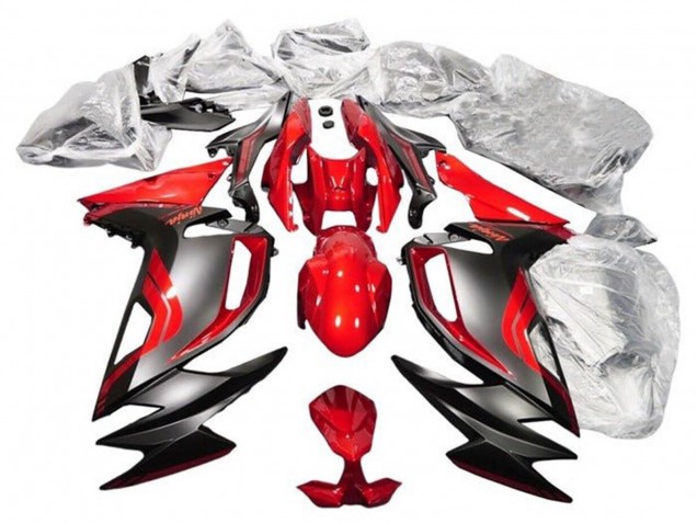 2020-2024 Kawasaki Ninja 650 EX650 Motorcycle Fairings - Red Matte Black Australia