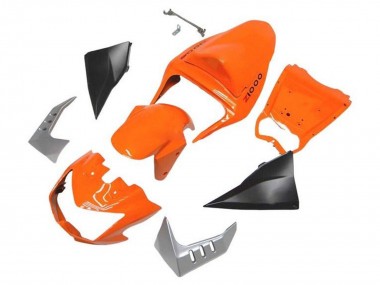 Affordable 2003-2006 Kawasaki Z1000 Motorcycle Fairings - Orange Matte Black Australia