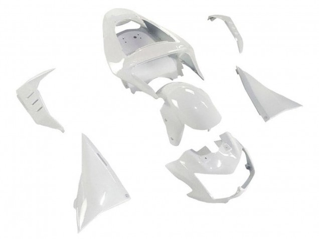 2003-2006 Kawasaki Z1000 Motorcycle Fairings - White Australia
