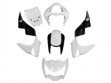 Affordable 2007-2009 Kawasaki Z1000 Motorcycle Fairings - White Black Australia