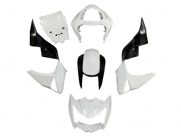 2007-2009 Kawasaki Z1000 Motorcycle Fairings - White Black Australia