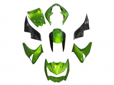 Affordable 2007-2009 Kawasaki Z1000 Motorcycle Fairings - Green Black Australia