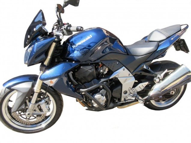 2007-2009 Kawasaki Z1000 Motorcycle Fairings - Blue Silver Australia