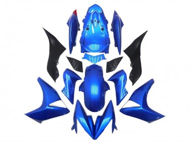 Affordable 2007-2009 Kawasaki Z1000 Motorcycle Fairings - Blue Black Australia