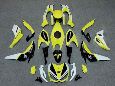 Affordable 2014-2019 Kawasaki Z1000 Motorcycle Fairings - White Yellow Black Australia