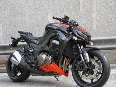 Affordable 2014-2019 Kawasaki Z1000 Motorcycle Fairings - Black Orange Australia