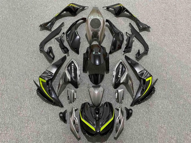 2014-2019 Kawasaki Z1000 Motorcycle Fairings - Black Grey Yellow Australia