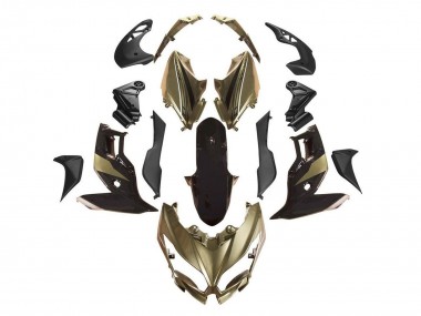 Affordable 2015-2021 Kawasaki Versys 650 Motorcycle Fairings - Gold Black Australia