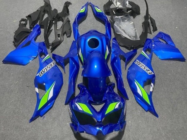 2019-2025 Kawasaki ZX25R ZX-25R Motorcycle Fairings - Blue Green Ecstar Australia