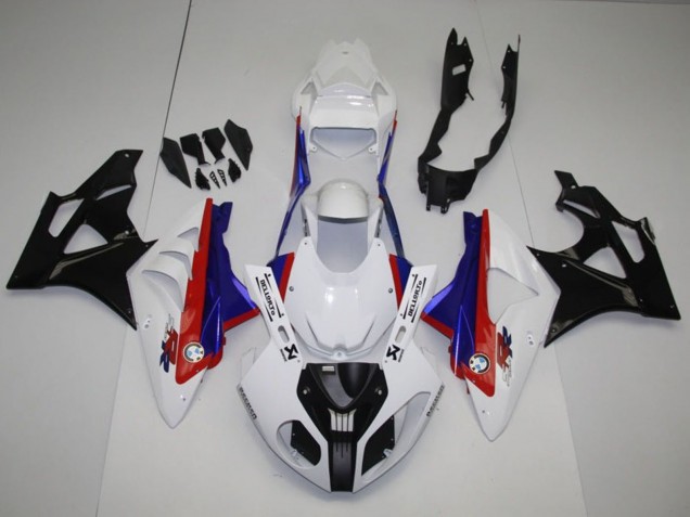 2009-2014 BMW S1000RR Full Motorcycle Fairing Kits - White Red Blue Glossy Black Australia