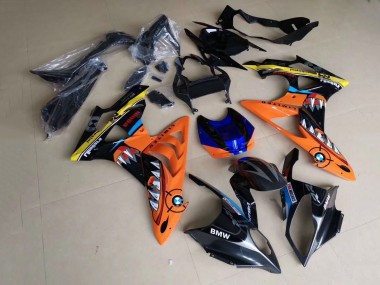 Affordable 2009-2014 BMW S1000RR Motorcycle Fairings - Yellow Blue Orange Black Shark Australia