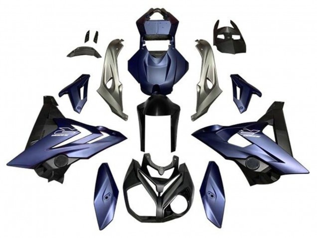 2015-2016 BMW S1000RR Motorcycle Fairings - Silver Matte Blue Matte Black Australia