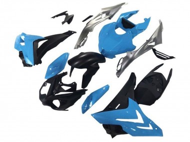 Affordable 2015-2016 BMW S1000RR Motorcycle Fairings - Silver Blue Matte Black Australia