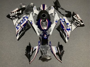 Affordable 2015-2016 BMW S1000RR Motorcycle Fairings - White Blue Black Tyco Australia
