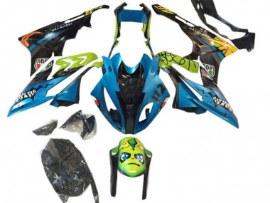 Affordable 2015-2016 BMW S1000RR Motorcycle Fairings - Yellow Blue Black Shark Australia