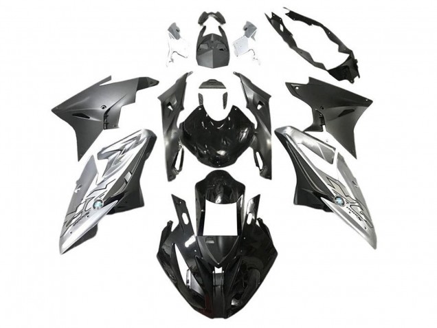 2015-2016 BMW S1000RR Motorcycle Fairings - Silver Glossy Black Matte Black Australia