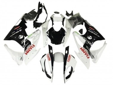 Affordable 2015-2016 BMW S1000RR Motorcycle Fairings - Pearl White Black Fiamm Australia
