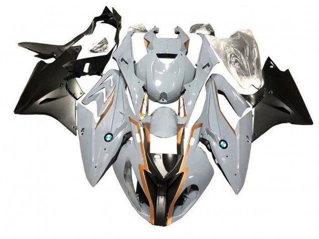 2015-2016 BMW S1000RR Motorcycle Fairings - Nardo Grey Gold Matte Black Australia