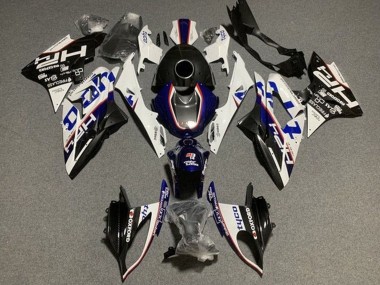 Affordable 2017-2018 BMW S1000RR Motorcycle Fairings - White Blue Black Tyco Australia