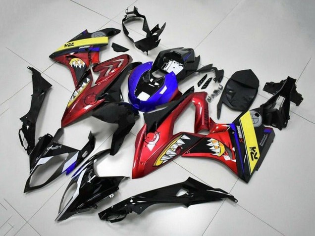 2017-2018 BMW S1000RR Motorcycle Fairings - Yellow Blue Red Black Shark Australia
