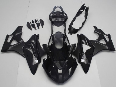 Affordable 2017-2018 BMW S1000RR Motorcycle Fairings - Glossy Black Matte Black Australia