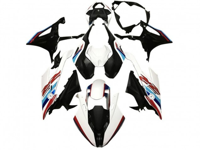 2019-2022 BMW S1000RR Motorcycle Fairings - White Blue Red Light Blue Australia
