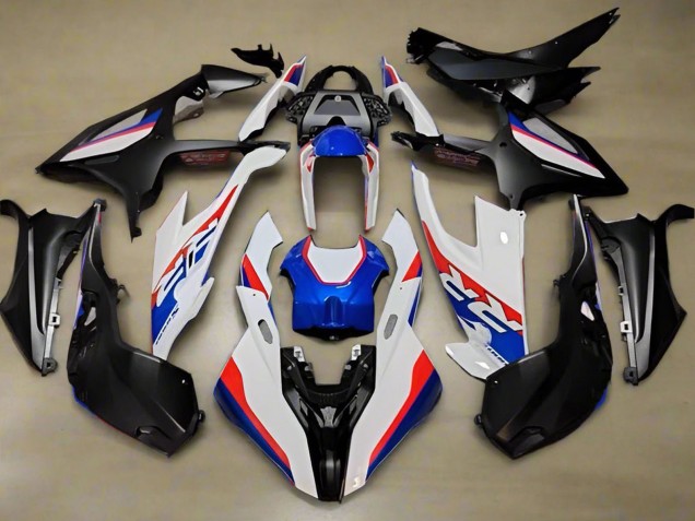 2019-2022 BMW S1000RR Motorcycle Fairings - White Red Blue Black Australia
